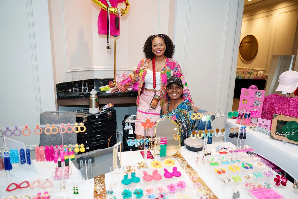Jewelry vendor booth