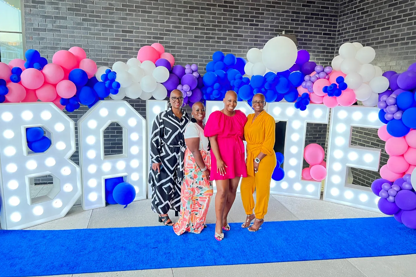 Attendees connecting at Baldie Con 2022