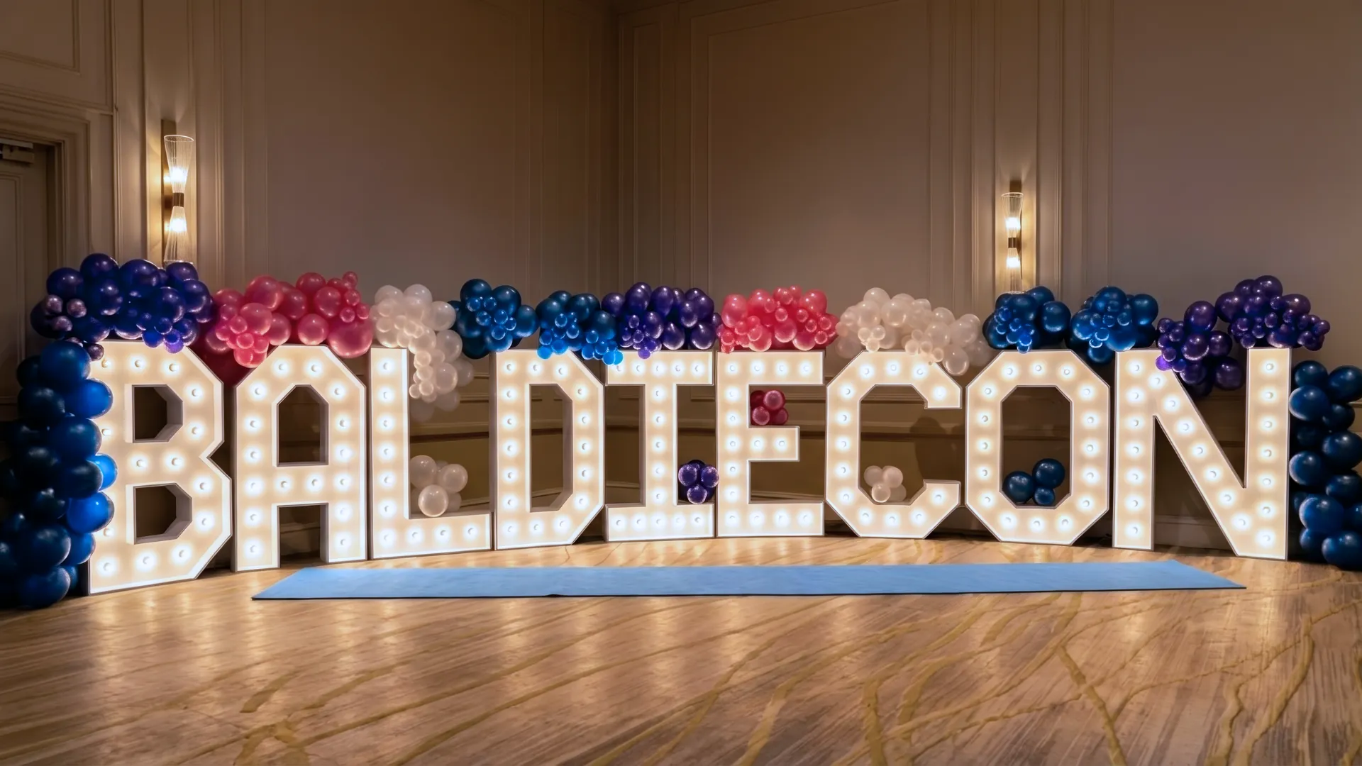 Baldie Con event attendees celebrating together at the 2025 conference